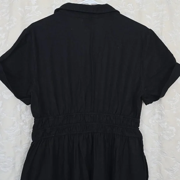 Nicole Miller Black Midi Dress - Picture 5 of 9